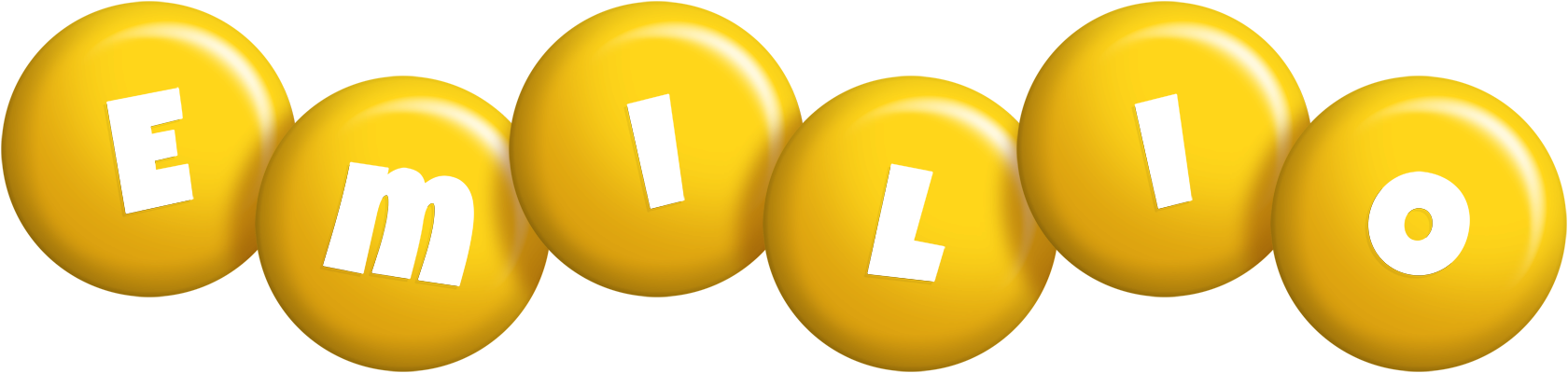 Emilio candy-yellow logo