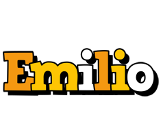 Emilio cartoon logo