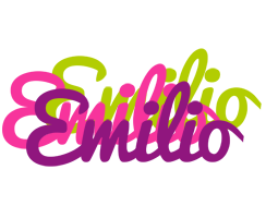 Emilio flowers logo