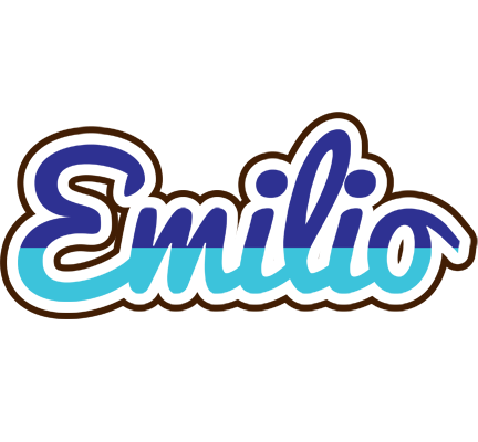 Emilio raining logo