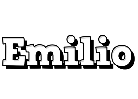 Emilio snowing logo
