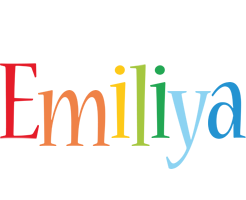 Emiliya birthday logo