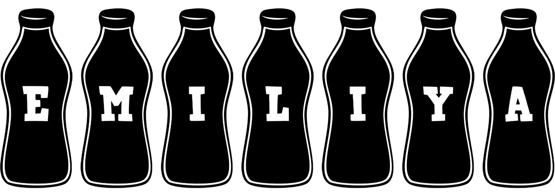 Emiliya bottle logo