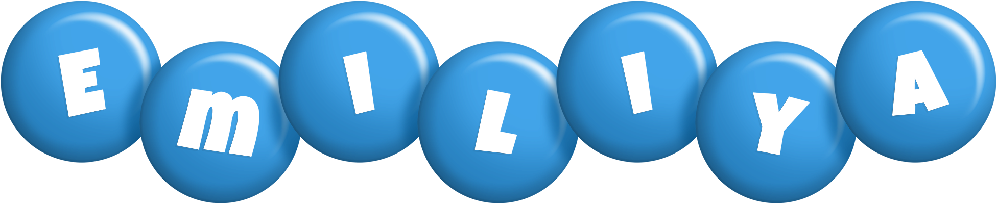 Emiliya candy-blue logo