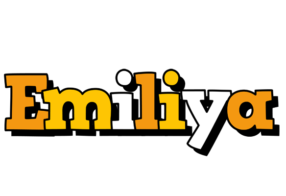 Emiliya cartoon logo