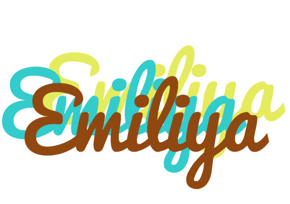 Emiliya cupcake logo