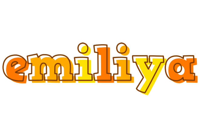 Emiliya desert logo