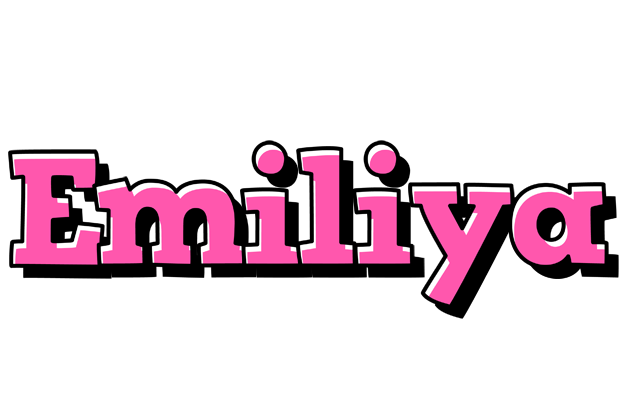 Emiliya girlish logo