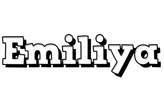 Emiliya snowing logo