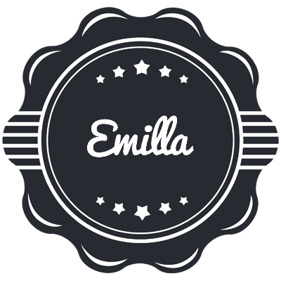 Emilla badge logo