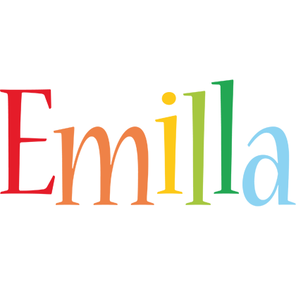Emilla birthday logo