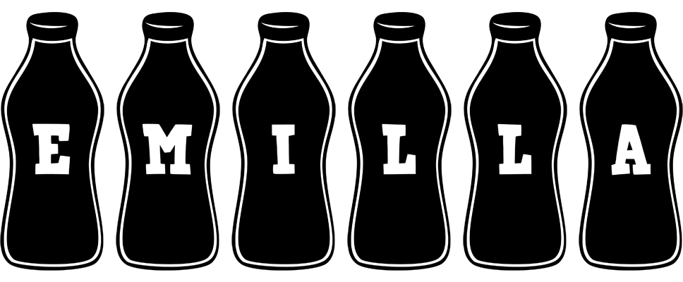 Emilla bottle logo