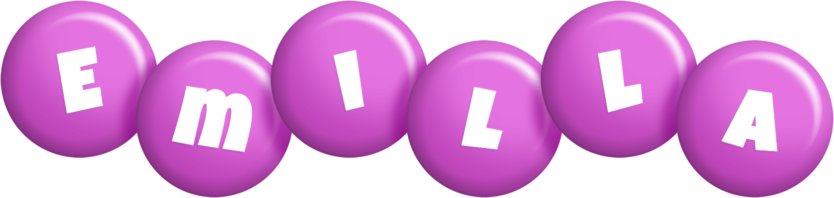 Emilla candy-purple logo