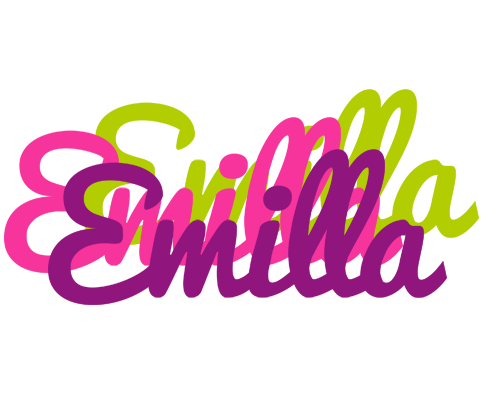 Emilla flowers logo
