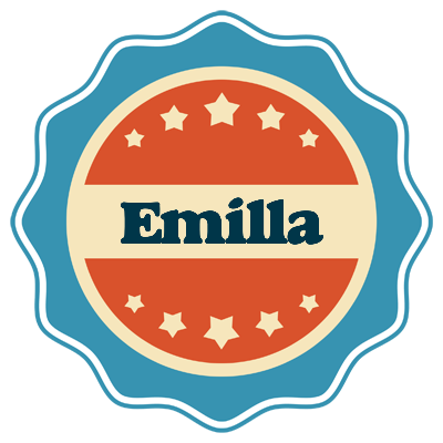 Emilla labels logo