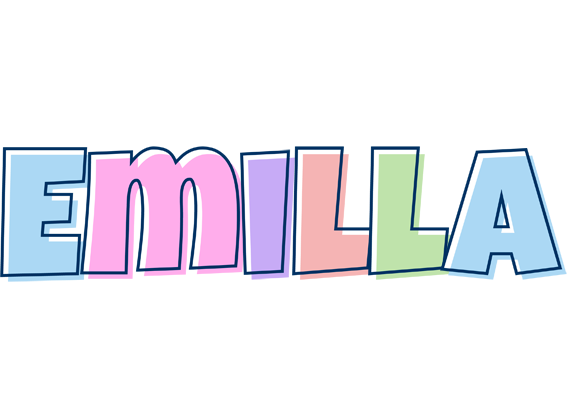 Emilla pastel logo