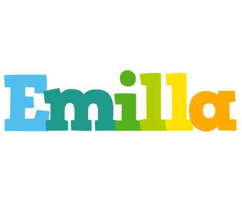 Emilla rainbows logo
