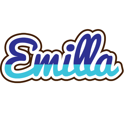 Emilla raining logo