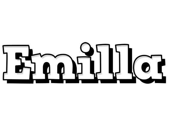 Emilla snowing logo