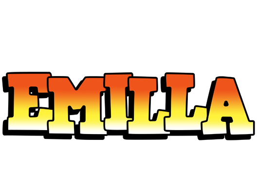 Emilla sunset logo