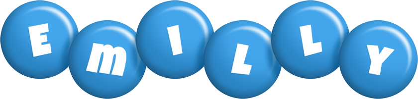Emilly candy-blue logo