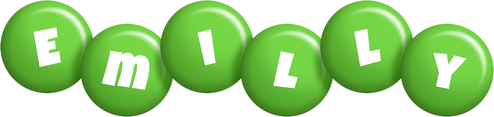 Emilly candy-green logo