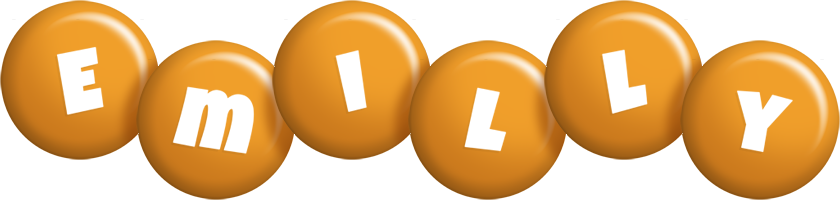 Emilly candy-orange logo
