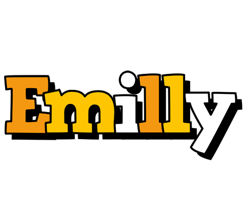 Emilly cartoon logo