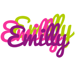 Emilly flowers logo