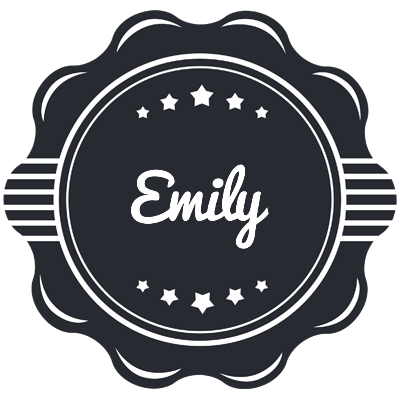 Emily badge logo