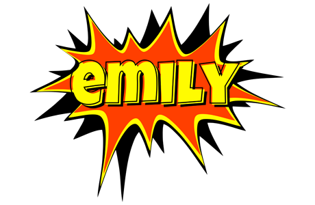 Emily bazinga logo