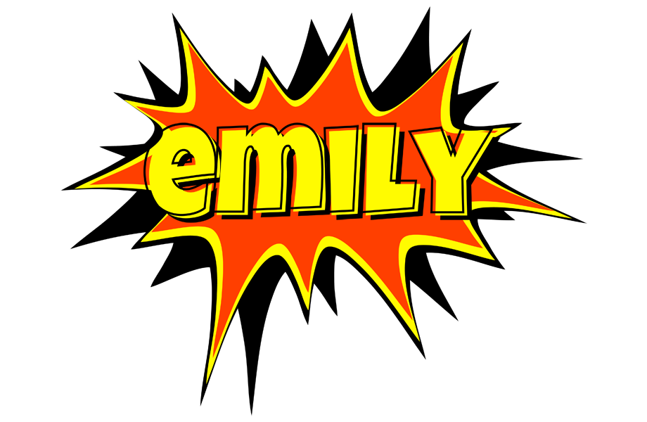 Emily bazinga logo
