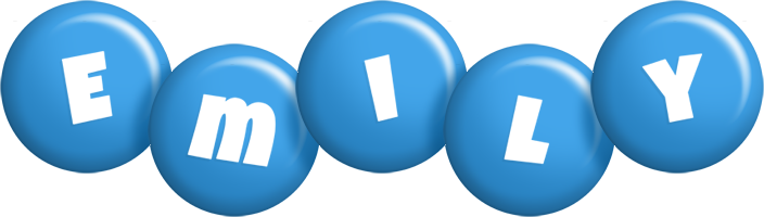 Emily candy-blue logo