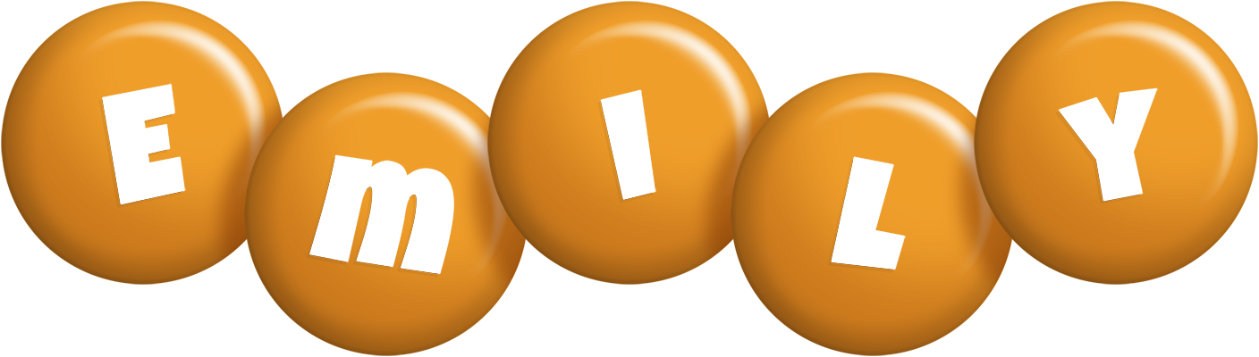 Emily candy-orange logo