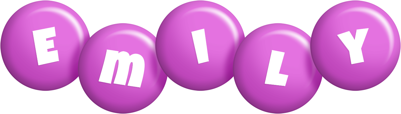Emily candy-purple logo