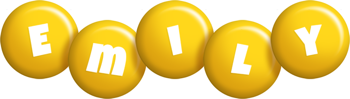 Emily candy-yellow logo