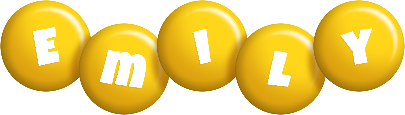 Emily candy-yellow logo