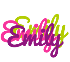 Emily flowers logo