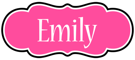 Emily invitation logo