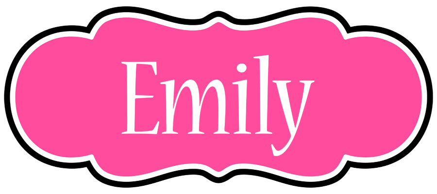 Emily invitation logo