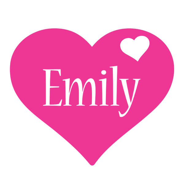 Emily love-heart logo