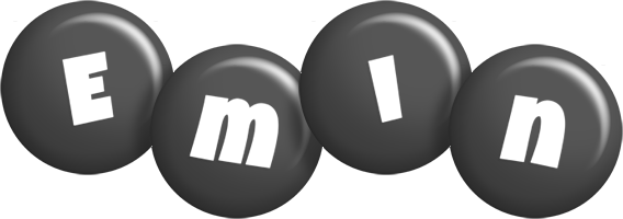 Emin candy-black logo