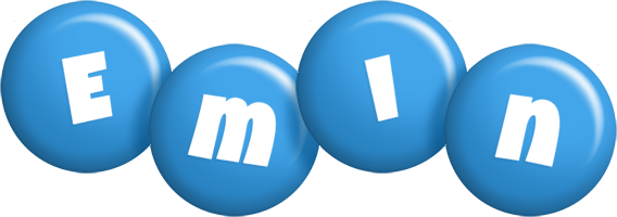 Emin candy-blue logo