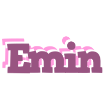 Emin relaxing logo