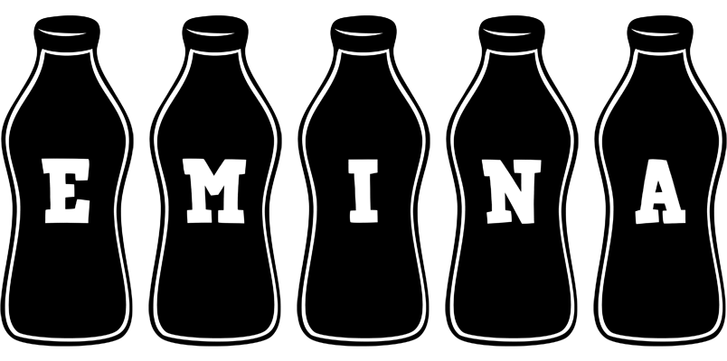 Emina bottle logo