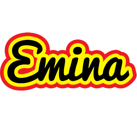Emina flaming logo