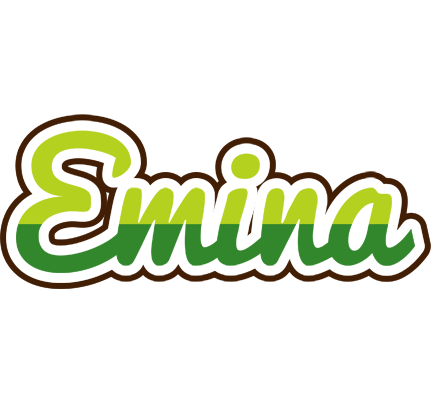 Emina golfing logo