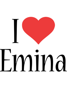 Emina i-love logo