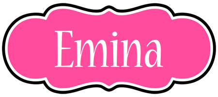 Emina invitation logo