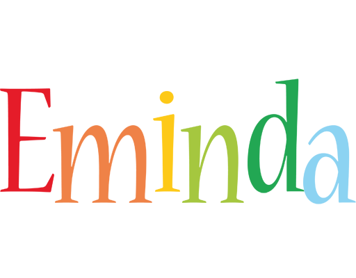 Eminda birthday logo